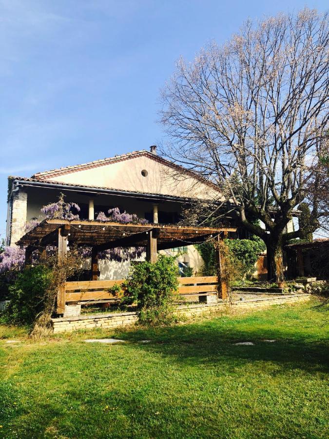 Chambre D'Hote La Beaudine Forcalquier Exterior foto