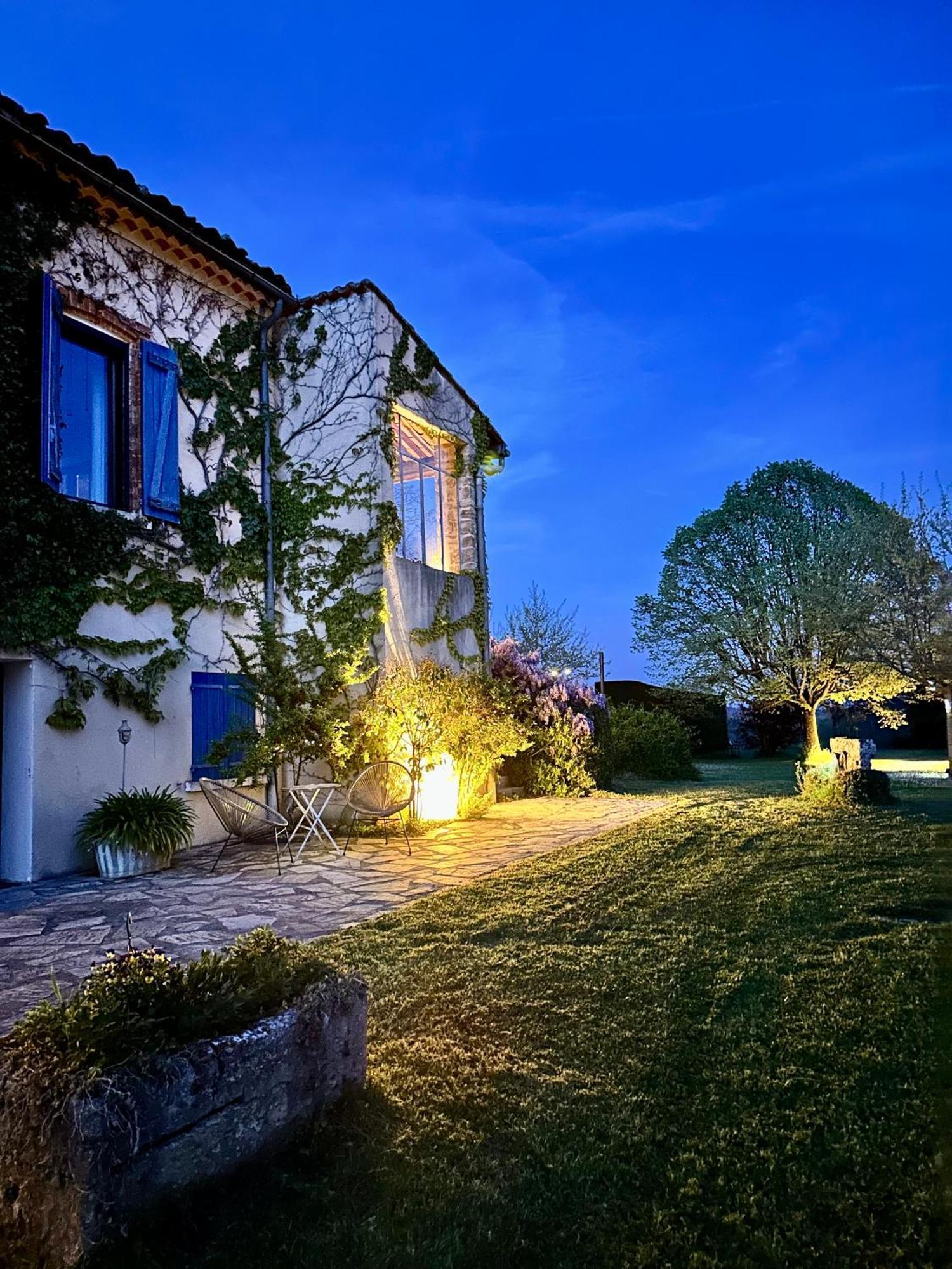 Chambre D'Hote La Beaudine Forcalquier Exterior foto